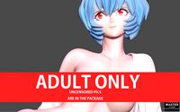 REI AYANAMI EVANGELION 3 NAKED HENTAI SEXY GIRL STATUE ANIME | 3D