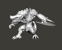 Scorched Earth Renekton 3D Model | 3D