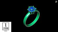 Coronet ring stl file | 3D