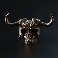 Demon Skull Ring STL | 3D