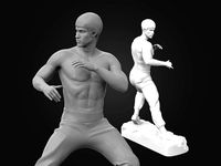 BRUCE LEE 3D Printable 3S | 3D
