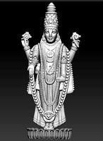 Tirupati Balaji Idol 3D Printable Model | 3D