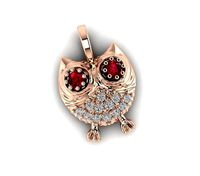 Lucky simbol Owl Pendant | 3D