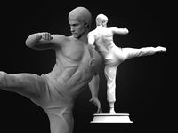 BRUCE LEE 3D Printable 2S | 3D