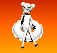 Taiga swinsuit figure | 3D