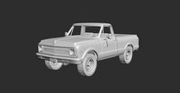 CHEVROLET K20 1972 | 3D