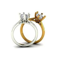 tiffany 6prongs solitary ring | 3D