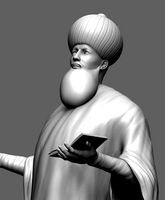 Ottoman learned Hihgt Poly