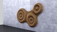 Parametric Wavy Wooden Panels 11