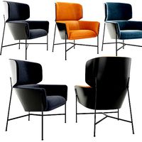 Caristo High Back Armchair by SP01