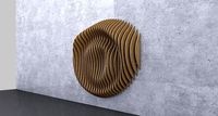 Parametric Circular Wavy Wooden Panels