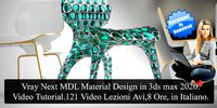 Video Tutorial Vray Next MDL Material DESIGN 3ds max 2020
