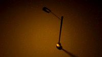 Roadlight 3d Model with light