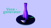 Procedural vase generator