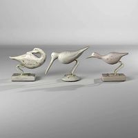 Asbury Seabird Flock Decor 3 Piece Fingurine Set