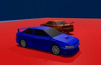 TWO LOW POLY JDM CAR