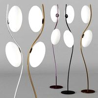 Vallons Obscurs - Beau Rivage by Concept verre Floor Lamp