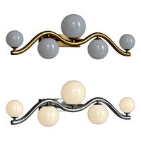 Wall lamp Uva MOD059WL-05G and MOD059WL-05CH