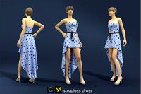 Strapless Dress