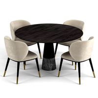 Enne Echo table and Orissa chair