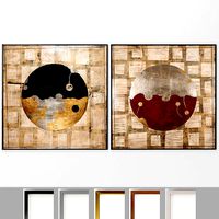 Art Frams 50- Crepusculo rojo and amarillo