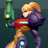 Samus Aran Armored Figurine 3D Print Model | 3D