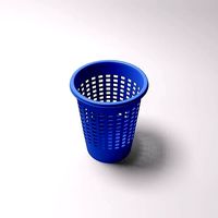 Plastic paper bin