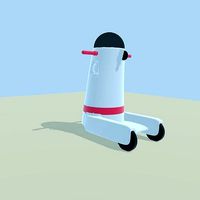 Medical robo helper 3d Model