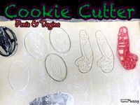 Cutter Cookie Vagina puss y and Pija - Penis