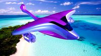 Futuristic Seaplane Exterior Design