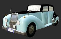 Classic British Car - circa nineteen-fifty