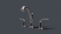 Chrome fauset