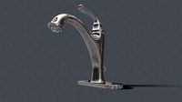 Chrome fauset