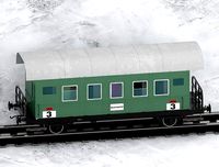 A railway carriage from 1985