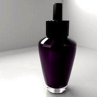 Air Freshener Bulb with Purple Liquid