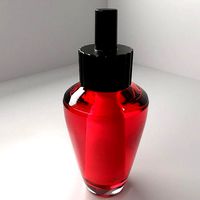 Air Freshener Bulb with Red Liquid