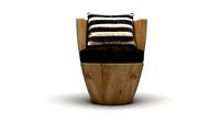 Arredo Bar di Design con la seduta di Riva 1920 Chair