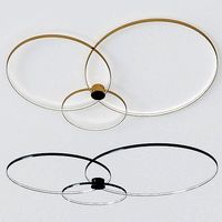 RINGS Ceiling lamp By ZAVA