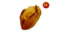 Crusty Italian Bread - Real-Time Scanned