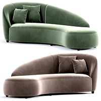Euforia Montbel Curved Sofa