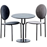 Piper Pedestal Table by DesignByThem and Michelle Chair by SP01