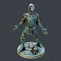 Howling vampire with armour