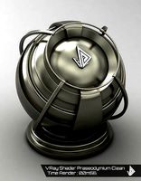VRAY SHADER---METAL---Praseodymiu