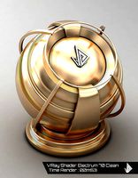 VRAY SHADER---METAL---Electrum 7
