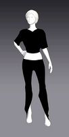 Woman Clothing Pose 347
