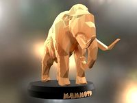 Parametric Mammoth Soft Gold