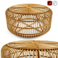 Meja - Rattan Coffee Table