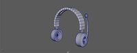 Headphones 3 d model