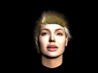 face angelina jolie | 3D