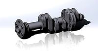 Crankshaft Assembly Lycoming IO-390